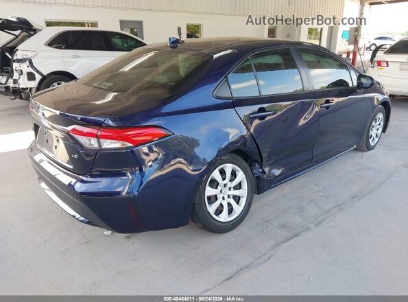 JTDEPRAE1LJ110473 2020 TOYOTA COROLLA Blue Tył prawy