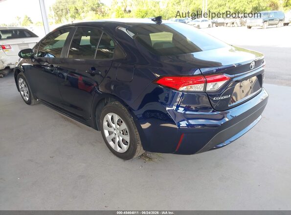 JTDEPRAE1LJ110473 2020 TOYOTA COROLLA Blue Tył lewy