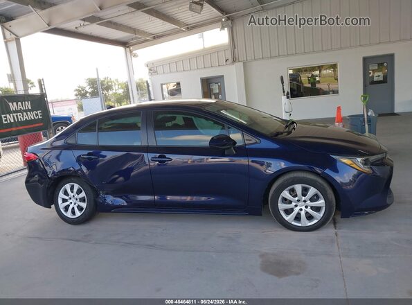 JTDEPRAE1LJ110473 2020 TOYOTA COROLLA Blue Widok wnętrza z tyłu