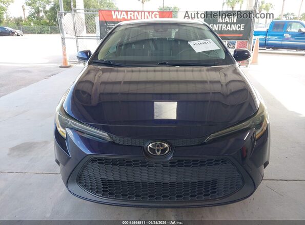 JTDEPRAE1LJ110473 2020 TOYOTA COROLLA Blue Widok zestawu wskaźników