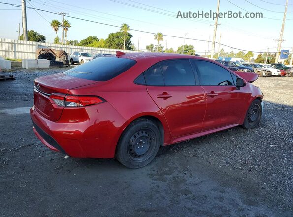 JTDEPRAE2LJ009412 2020 TOYOTA COROLLA Red Հետևի աջ