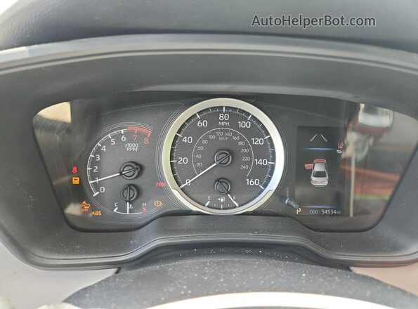 JTDEPRAE2LJ048680 2020 TOYOTA COROLLA Blue Սարքավորումների վահանակի տեսք