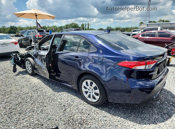 JTDEPRAE2LJ048680 2020 TOYOTA COROLLA Blue Հետևի ձախ