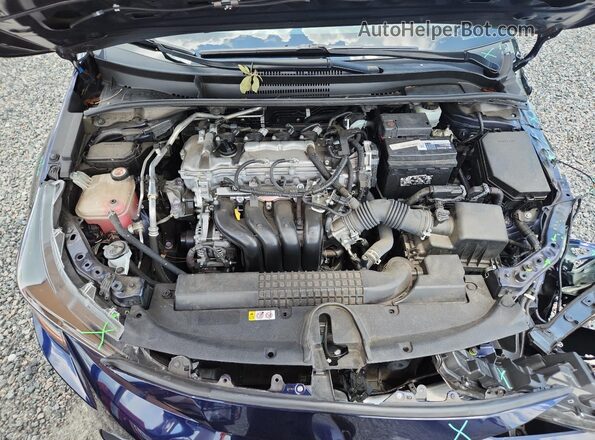 JTDEPRAE2LJ048680 2020 TOYOTA COROLLA Blue Սալոնի հետևի տեսք