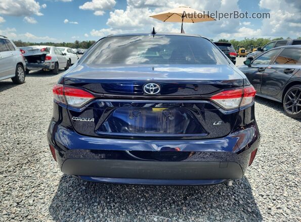 JTDEPRAE2LJ048680 2020 TOYOTA COROLLA Blue Հետևի տեսք