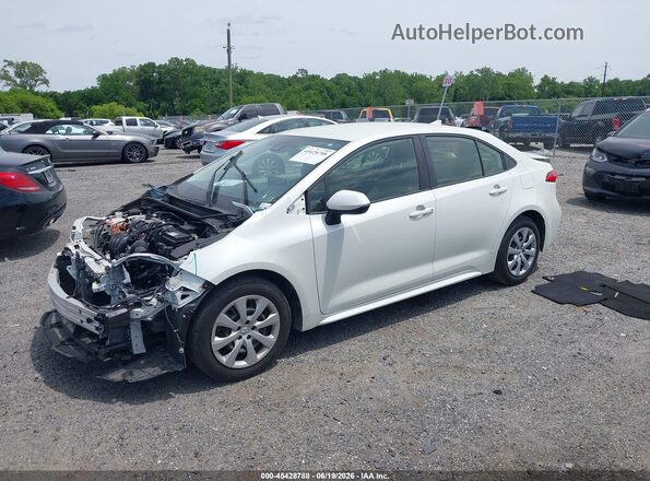 JTDEPRAE2LJ065138 2020 TOYOTA COROLLA White Vista tres cuartos delantera izquierda