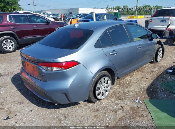 JTDEPRAE2LJ071327 2020 TOYOTA COROLLA Light Blue Rear right