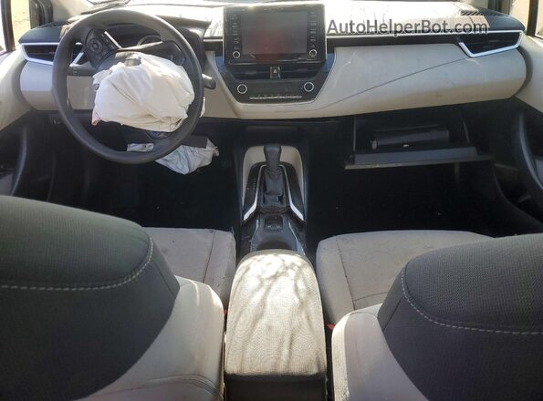 JTDEPRAE2LJ093859 2020 TOYOTA COROLLA Black Widok deski rozdzielczej