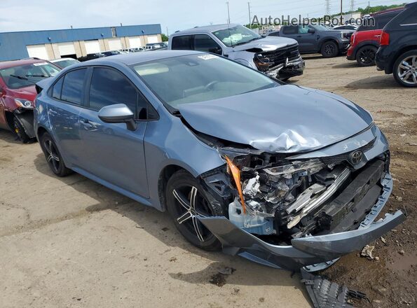 JTDEPRAE2LJ098740 2020 TOYOTA COROLLA Blue წინა მარჯვენა