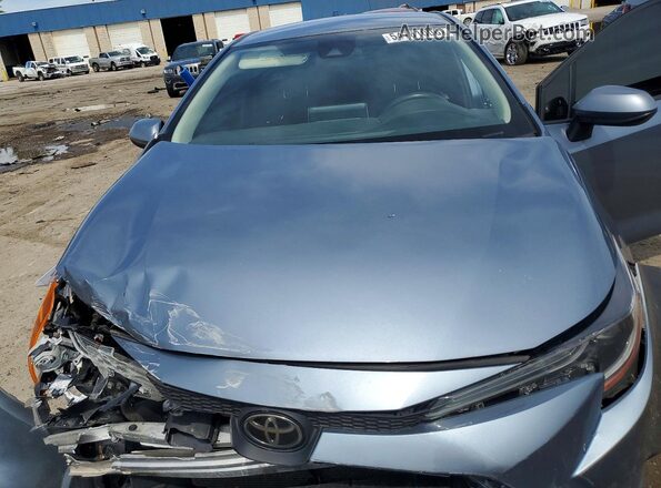 JTDEPRAE2LJ098740 2020 TOYOTA COROLLA Blue უკანა სალონის ხედი