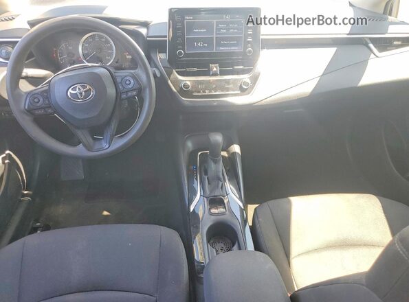 JTDEPRAE2LJ099130 2020 TOYOTA COROLLA Blue Dashboard view