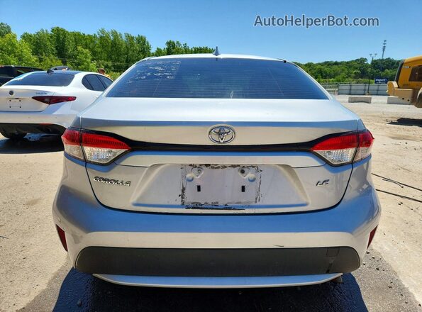 JTDEPRAE2LJ100339 2020 TOYOTA COROLLA Silver 
