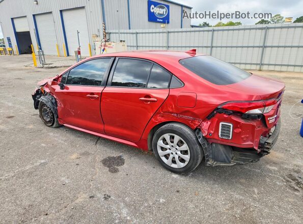 JTDEPRAE3LJ000850 2020 TOYOTA COROLLA Red Rear left