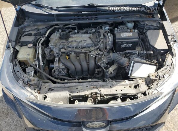 JTDEPRAE3LJ009399 2020 TOYOTA COROLLA Black Widok wnętrza z tyłu