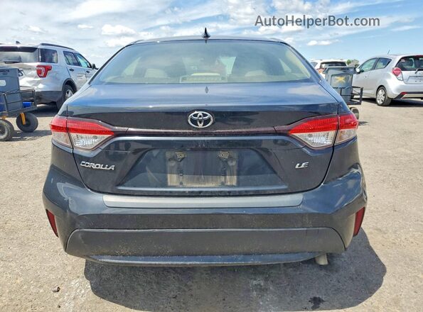 JTDEPRAE3LJ009399 2020 TOYOTA COROLLA Black Widok z tyłu