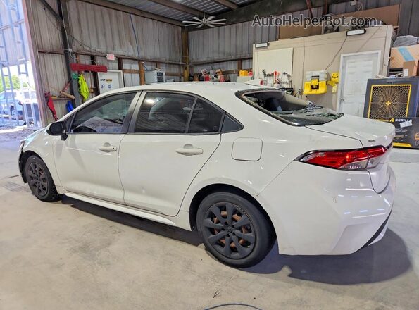 JTDEPRAE3LJ024825 2020 TOYOTA COROLLA White Trasero izquierdo