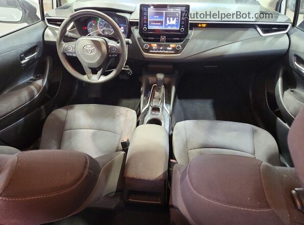 JTDEPRAE3LJ024825 2020 TOYOTA COROLLA White Vista del salpicadero