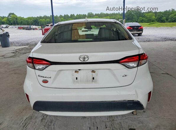 JTDEPRAE3LJ037476 2020 TOYOTA COROLLA White Հետևի տեսք