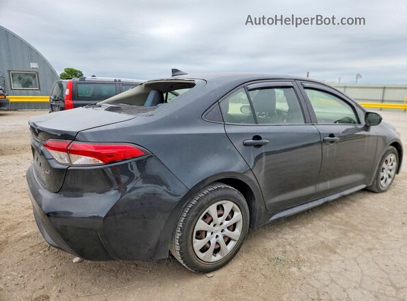 JTDEPRAE3LJ044346 2020 TOYOTA COROLLA Черный Задняя правая четверть