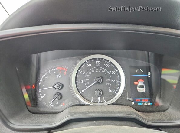 JTDEPRAE3LJ044346 2020 TOYOTA COROLLA Черный Вид щитка приборов