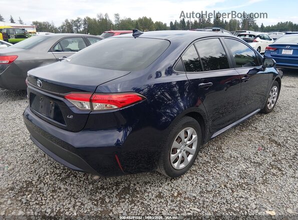 JTDEPRAE3LJ062233 2020 TOYOTA COROLLA Blue Rear right