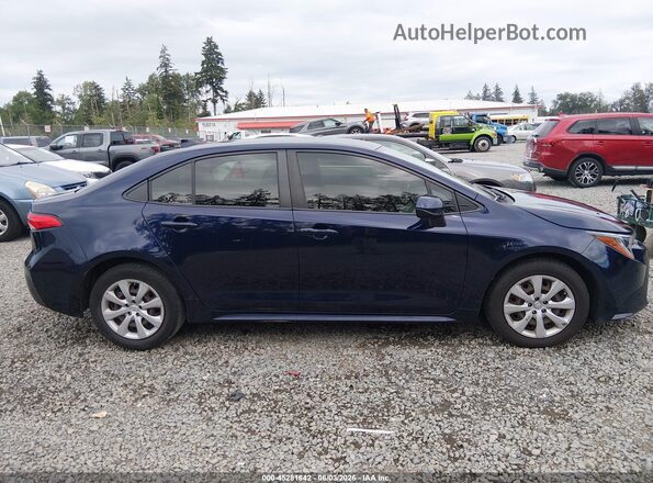JTDEPRAE3LJ062233 2020 TOYOTA COROLLA Blue Rear interior view