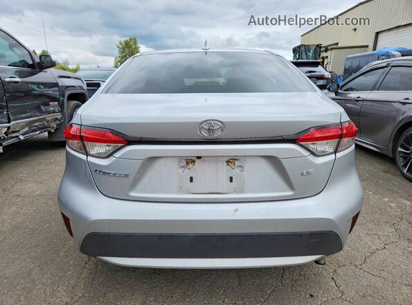 JTDEPRAE3LJ063463 2020 TOYOTA COROLLA Серебряный Вид сзади