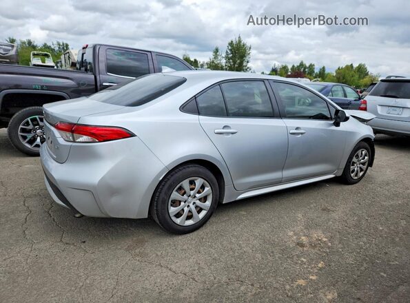 JTDEPRAE3LJ063463 2020 TOYOTA COROLLA Серебряный Задняя правая четверть