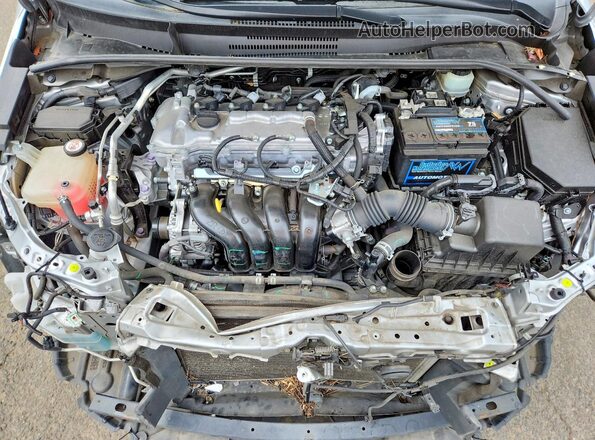 JTDEPRAE3LJ063463 2020 TOYOTA COROLLA Серебряный Вид задней части салона