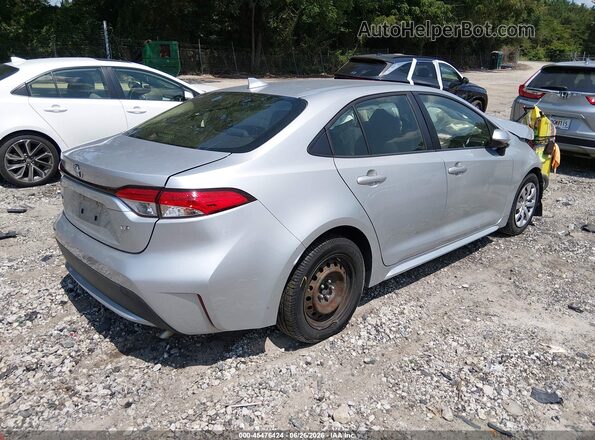 JTDEPRAE3LJ094129 2020 TOYOTA COROLLA Silver Հետևի աջ