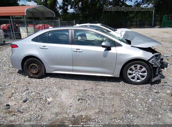 JTDEPRAE3LJ094129 2020 TOYOTA COROLLA Silver Սալոնի 360 աստիճան տեսք