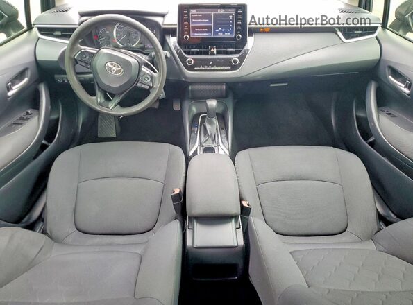 JTDEPRAE3LJ116257 2020 TOYOTA COROLLA Black 