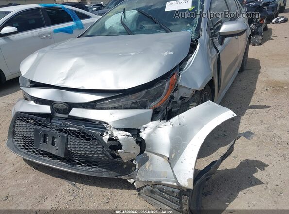 JTDEPRAE4LJ020296 2020 TOYOTA COROLLA Серебряный Вид спереди