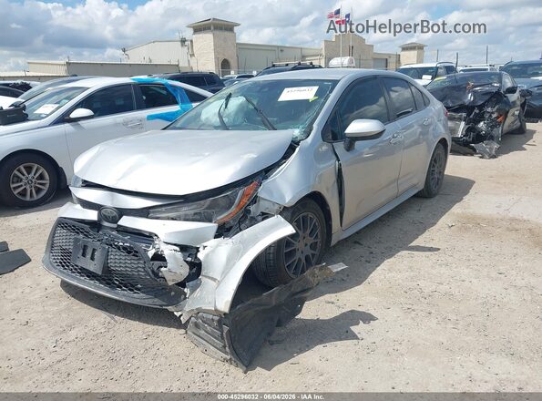JTDEPRAE4LJ020296 2020 TOYOTA COROLLA Серебряный Передняя левая четверть