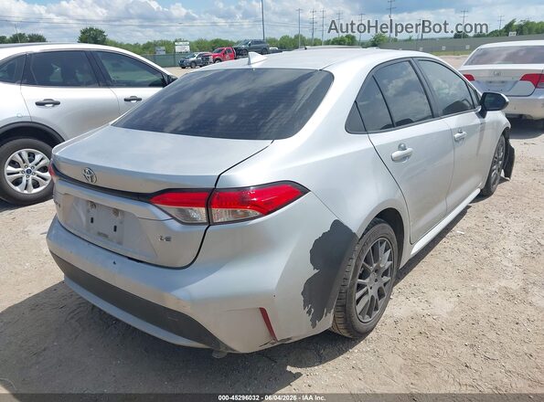 JTDEPRAE4LJ020296 2020 TOYOTA COROLLA Серебряный Задняя правая четверть