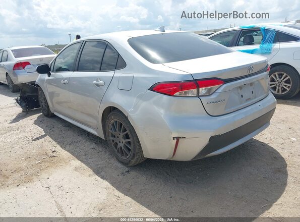 JTDEPRAE4LJ020296 2020 TOYOTA COROLLA Серебряный Задняя левая четверть