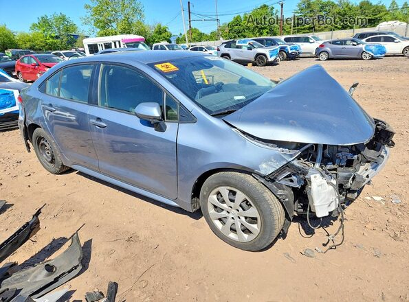 JTDEPRAE4LJ046722 2020 TOYOTA COROLLA Серый Передняя правая четверть
