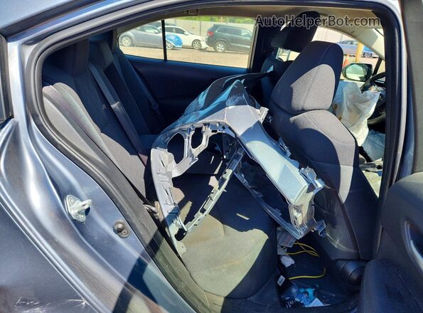 JTDEPRAE4LJ046722 2020 TOYOTA COROLLA Серый Вид задних сидений