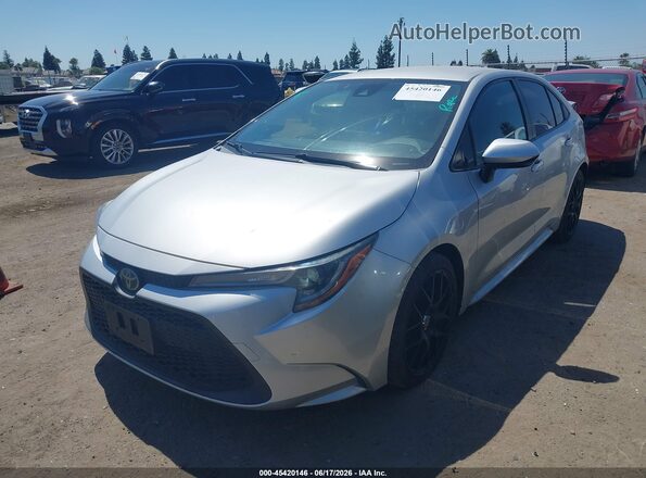 JTDEPRAE4LJ058787 2020 TOYOTA COROLLA Silver Front left