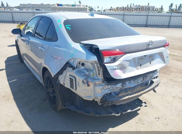 JTDEPRAE4LJ058787 2020 TOYOTA COROLLA Silver Rear left