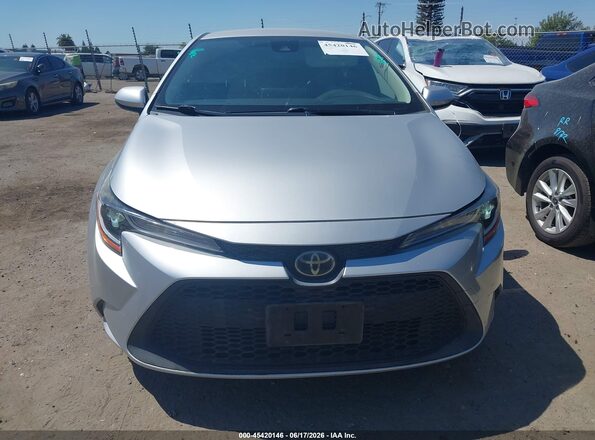 JTDEPRAE4LJ058787 2020 TOYOTA COROLLA Silver Rear interior view