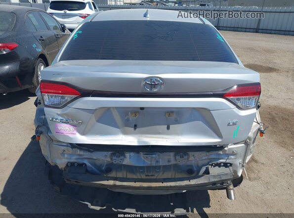 JTDEPRAE4LJ058787 2020 TOYOTA COROLLA Silver 