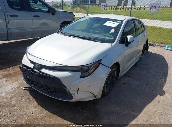 JTDEPRAE4LJ067991 2020 TOYOTA COROLLA White Առջևի ձախ երեք քառորդ տեսարան