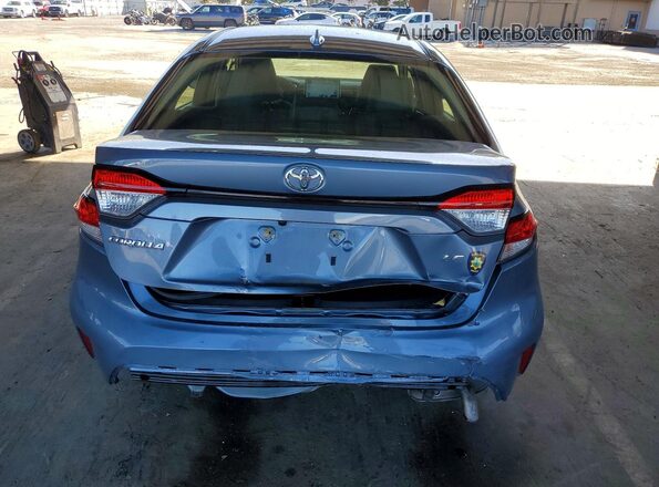 JTDEPRAE4LJ112105 2020 TOYOTA COROLLA Серебряный Вид сзади