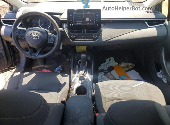 JTDEPRAE4LJ113450 2020 TOYOTA COROLLA Угольный Вид панели приборов