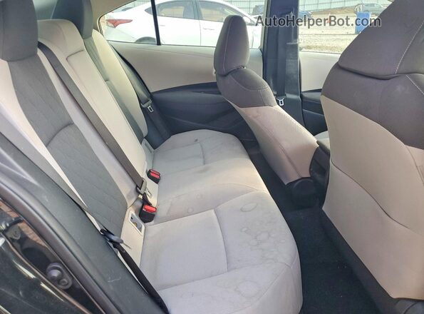 JTDEPRAE5LJ029475 2020 TOYOTA COROLLA Black Widok tylnych siedzeń