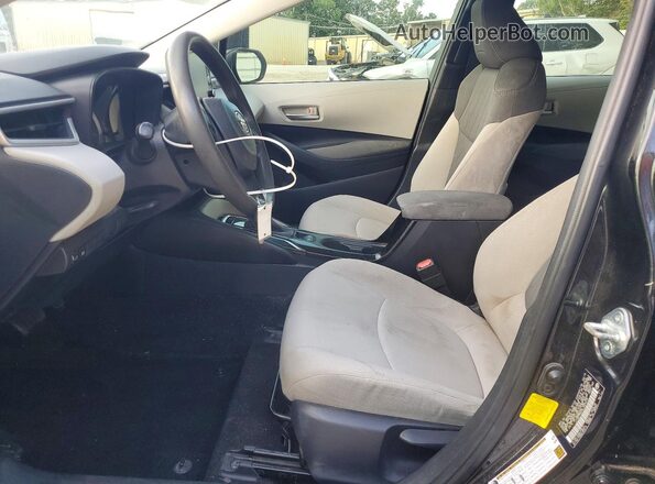 JTDEPRAE5LJ029475 2020 TOYOTA COROLLA Black Widok wnętrza z przodu