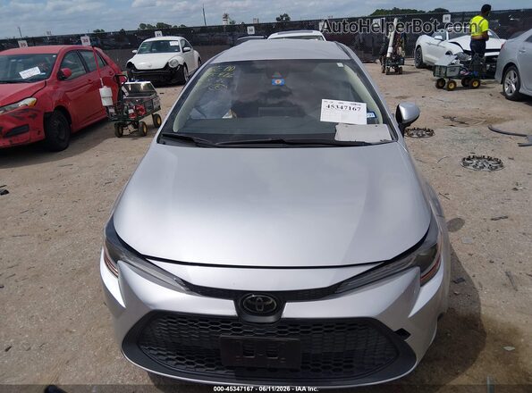JTDEPRAE5LJ056837 2020 TOYOTA COROLLA Silver Vista del cuadro de instrumentos