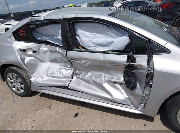 JTDEPRAE5LJ056837 2020 TOYOTA COROLLA Silver Vista frontal