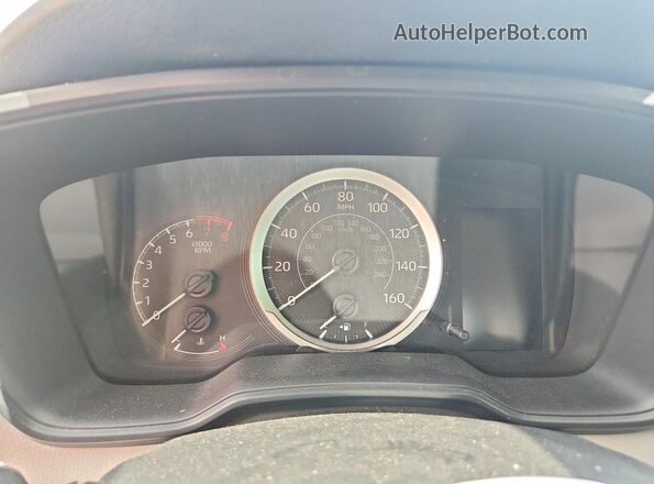 JTDEPRAE5LJ106054 2020 TOYOTA COROLLA Gray Вид щитка приладів